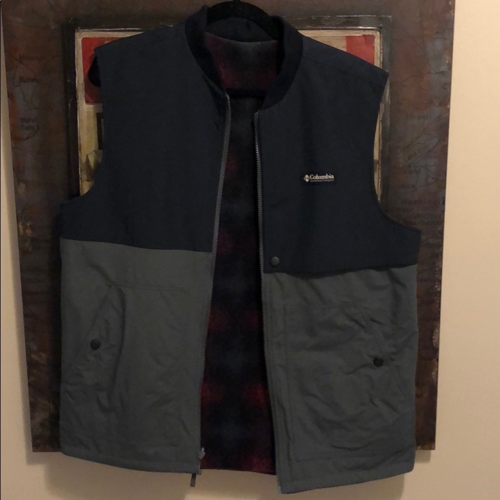 NWOT Columbia Reversible Vest